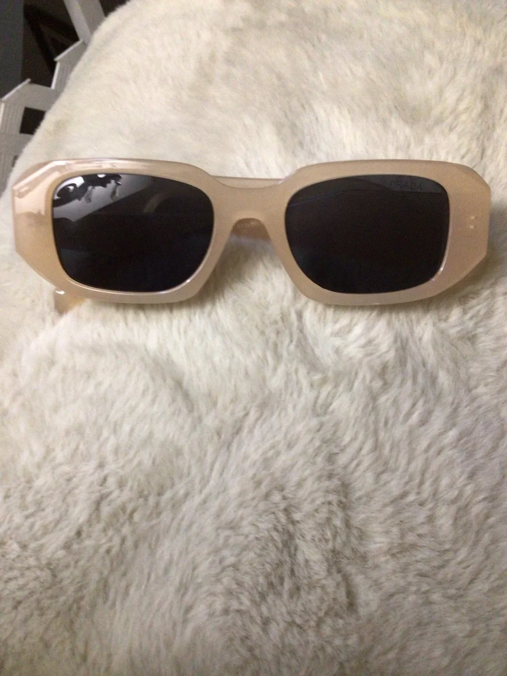 Versace Beige Sunglasses